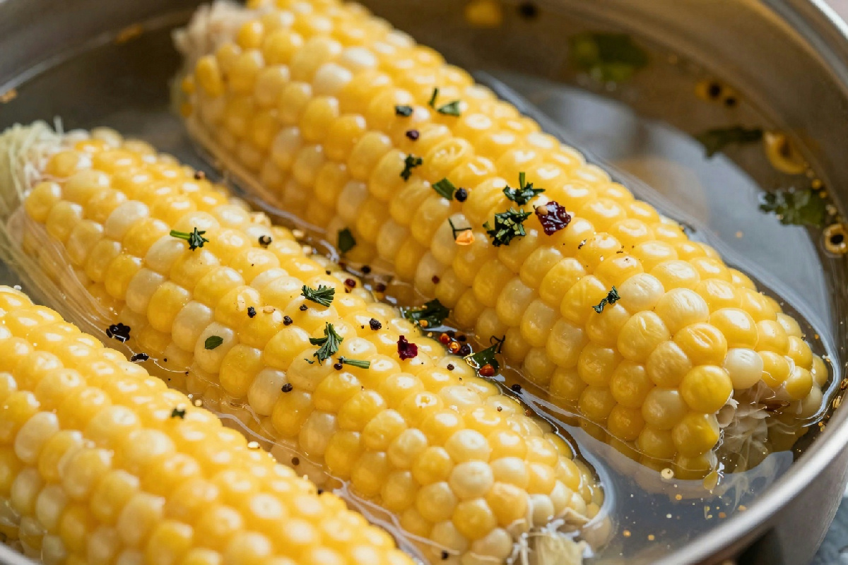 Come cuocere il mais e cosa aggiungere all'acqua per renderlo morbido e saporito