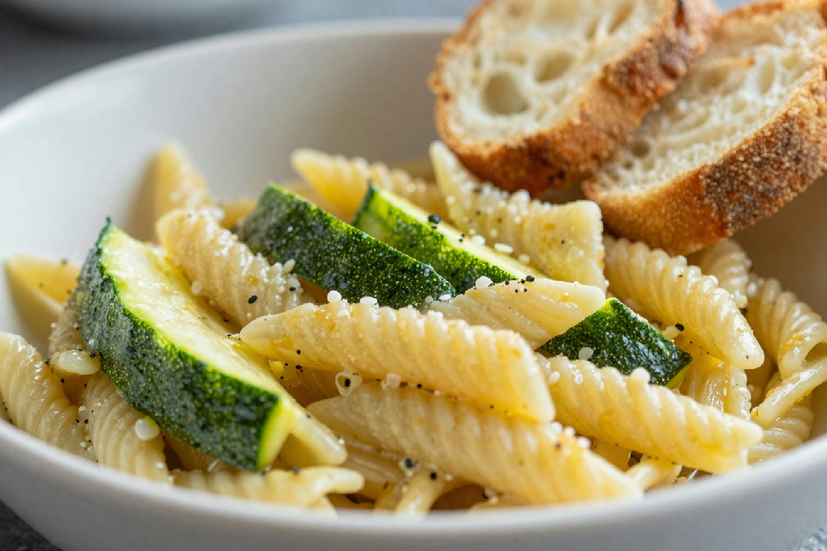 Perché la pasta con pane e zucchine è il piatto ideale per un pranzo gustoso e veloce?