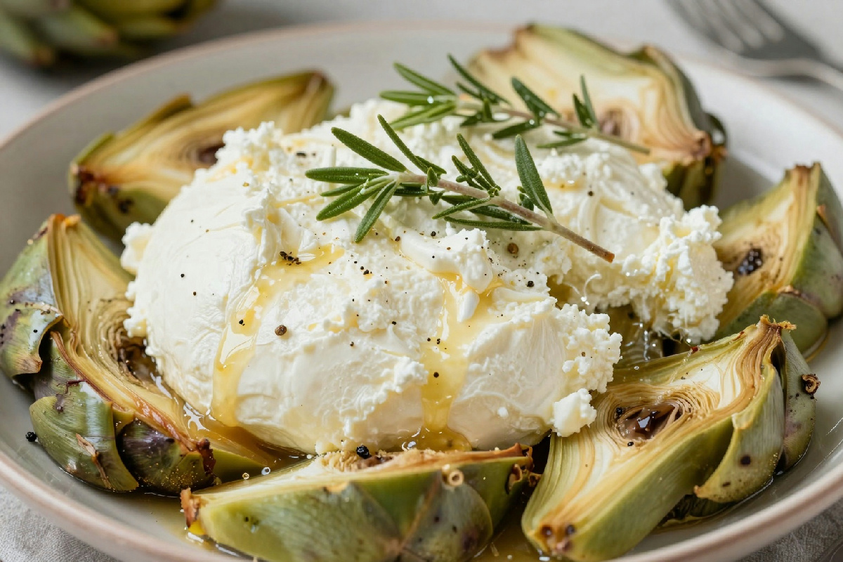 Ricottine al forno con carciofi, mimosa e maggiorana: una ricetta semplice e gustosa da provare